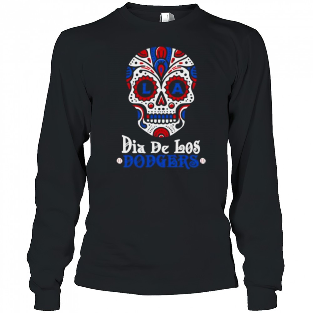 dia-de-los-dodgers-los-angeles-dodgers-sugar-skull-shirt-6noqn3gr Dia De Los Dodgers Los Angeles Dodgers Sugar Skull Shirt
