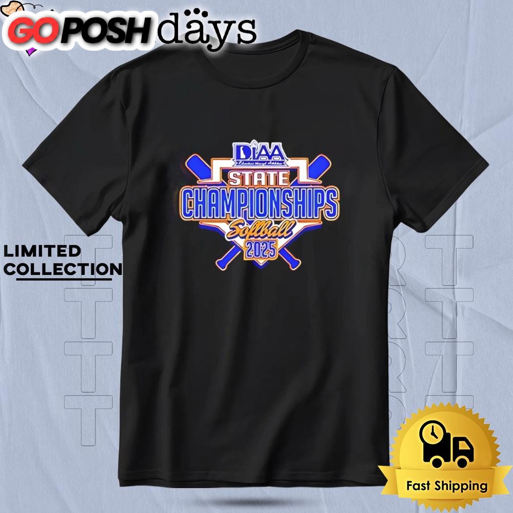 DIAA State Softball Championships 2025 Logo T Shirt