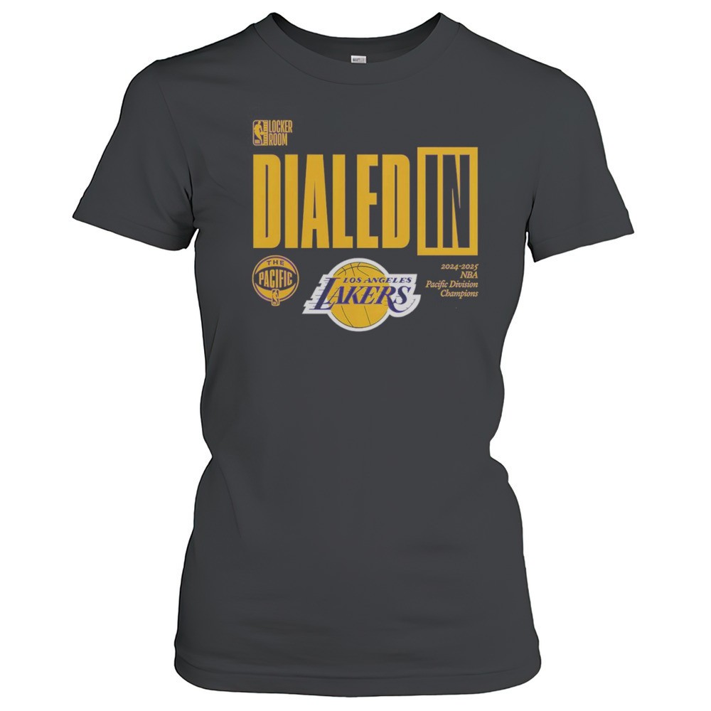 dialed-in-los-angeles-lakers-teeworksusa-2025-pacific-division-champions-shirt-zklwqn3p Dialed In Los Angeles Lakers TeeWorksUSA 2025 Pacific Division Champions Shirt