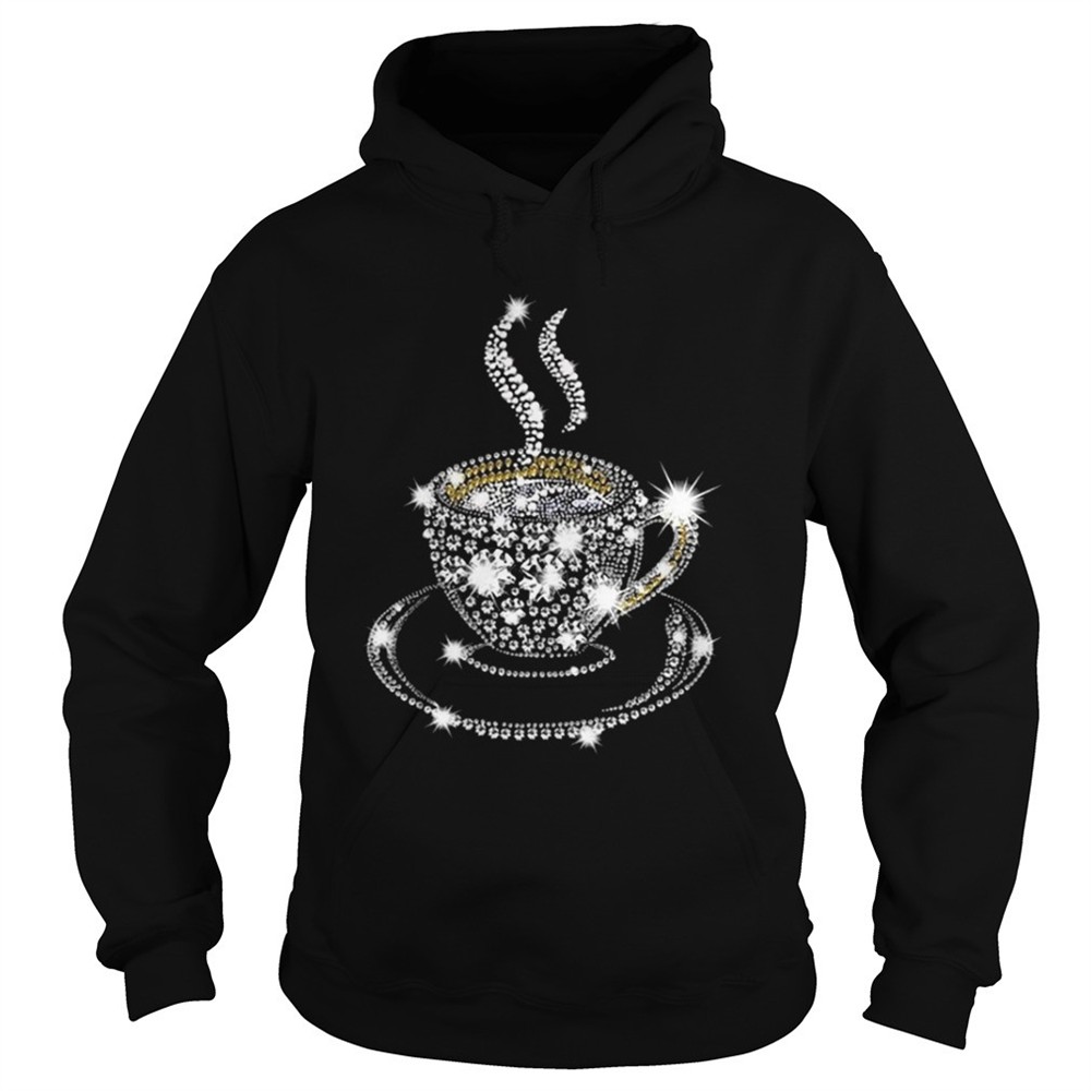 Diamond coffee cup Christmas shirt