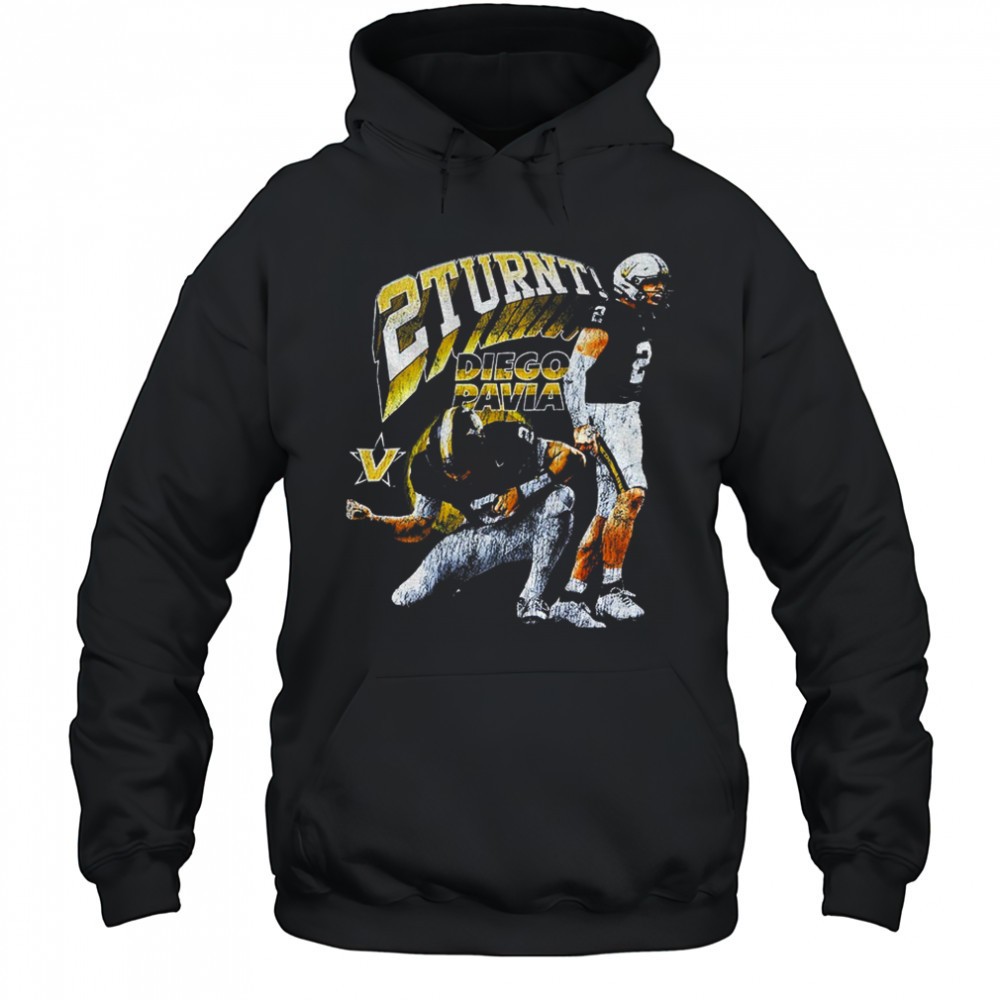 Diego Pavia Vanderbilt Commodores Football 2 Turnt 2025 shirt