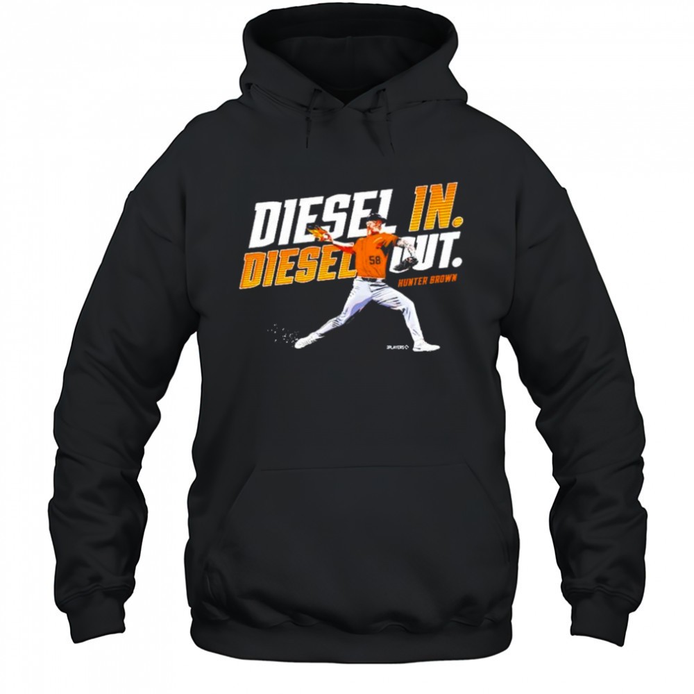 Diesel In Diesel Out Hunter Brown Houston Astros MLB t-shirt