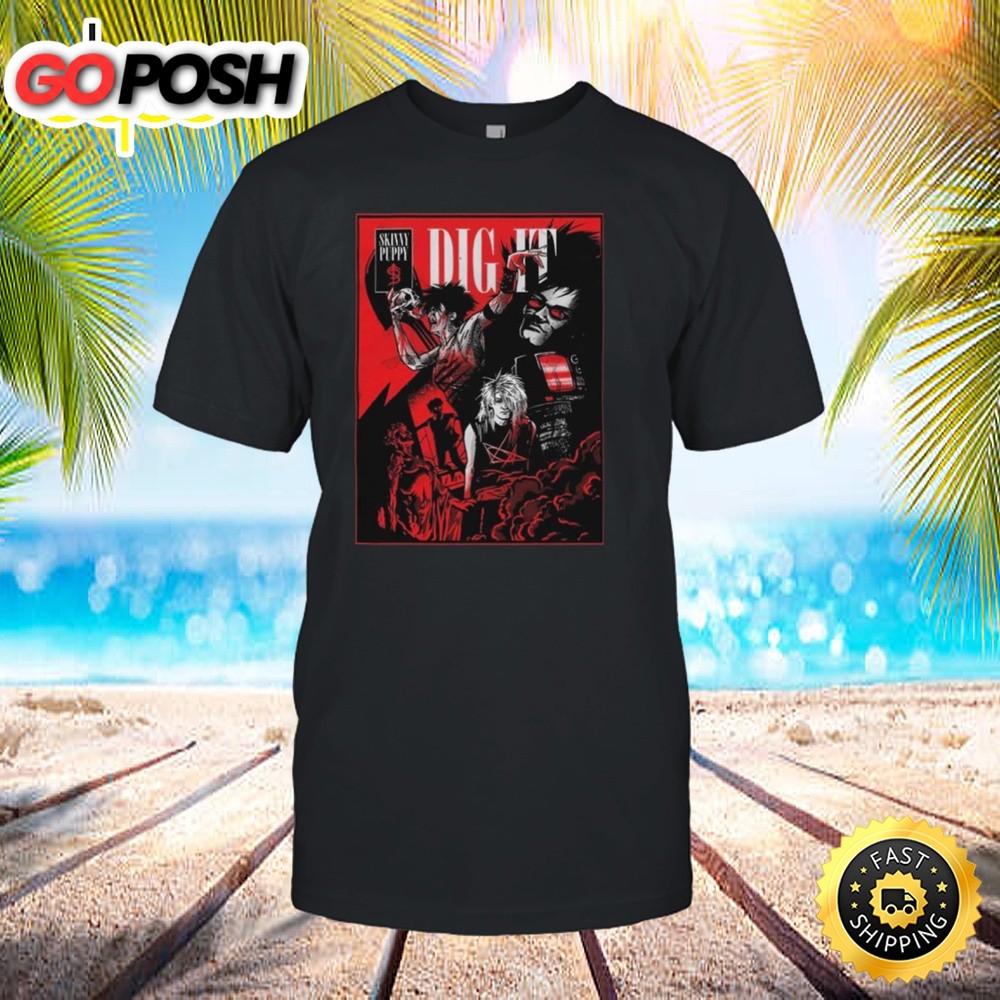 Dig It Skinny Puppy Tour 2025 Shirt