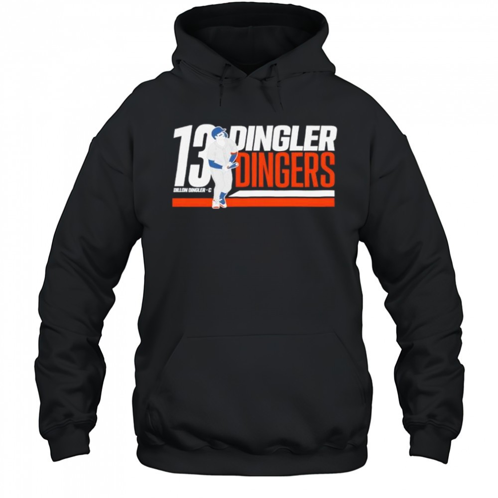 Dingler Dingers Detroit Tigers Baseball MLB Chibi Shirt