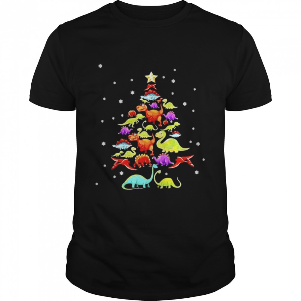 dinosaur-christmas-tree-shirt-eqnvg27y Dinosaur Christmas tree shirt