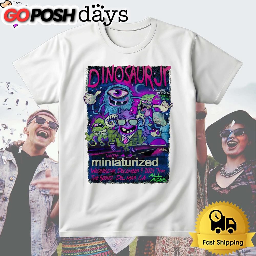 Dinosaur Jr At The Sound In Del Mar, CA On Dec 4 2024 T Shirt