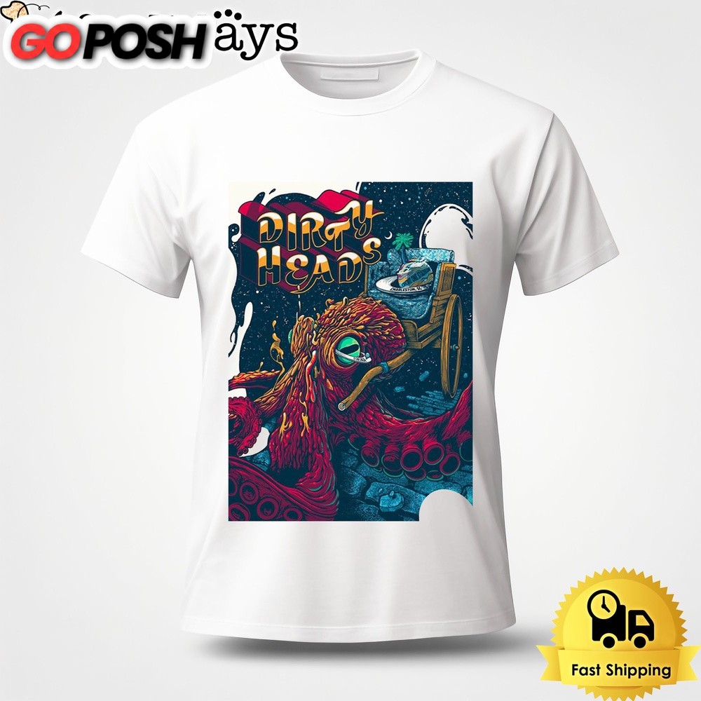 Dirty Heads Live At Credit One Stadium Charleston SC On July 28 2024 Unisex T-Shirt