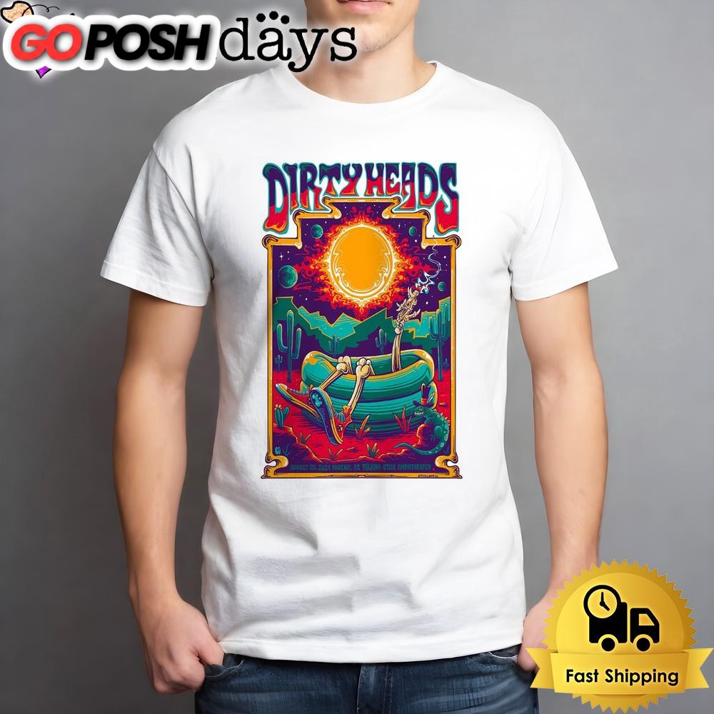 Dirty Heads Show 2024 At Talking Stick Resort Amphitheatre In Phoenix Unisex T-Shirt
