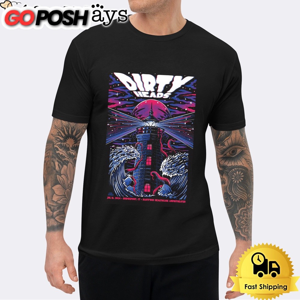 Dirty Heads Tour In Bridgeport CT On July 18 2024 T Shirt