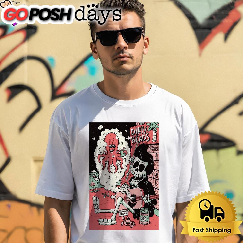 Dirty Heads Tour On August 20 2024 At The Britt Pavilion In Jacksonville OR Unisex T-Shirt