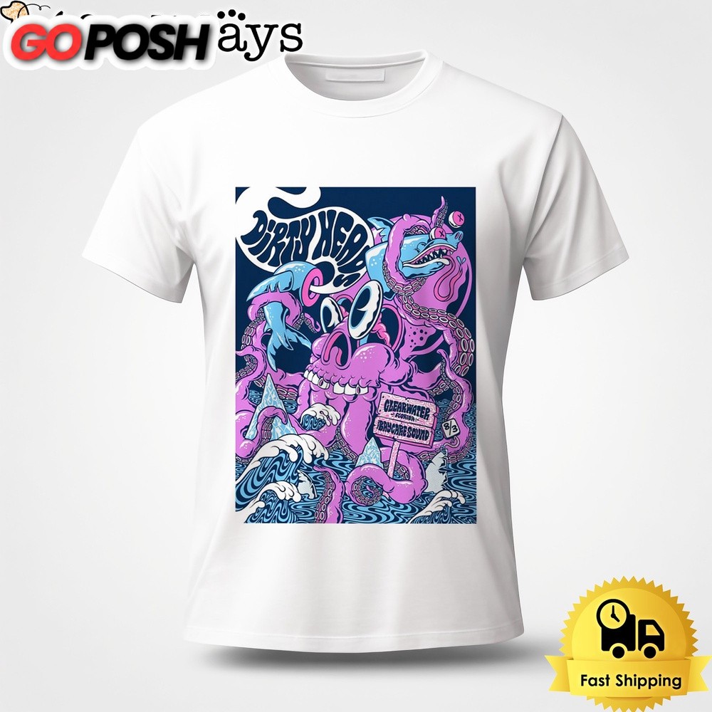Dirty Heads Tour On August 3 2024 The BayCare Sound Clearwater FL Unisex T-Shirt