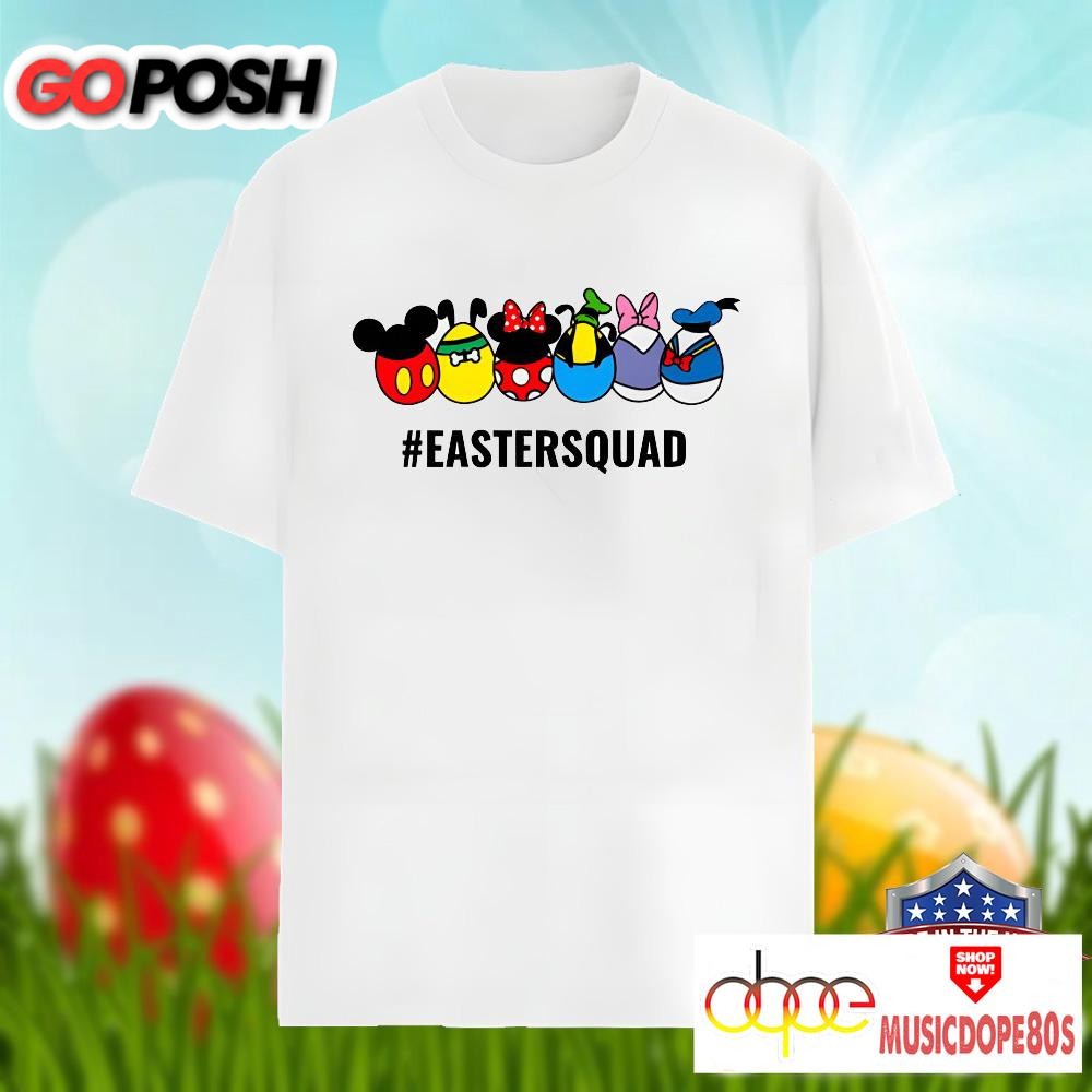 Disney Easter Day Squad Shirt Men Women