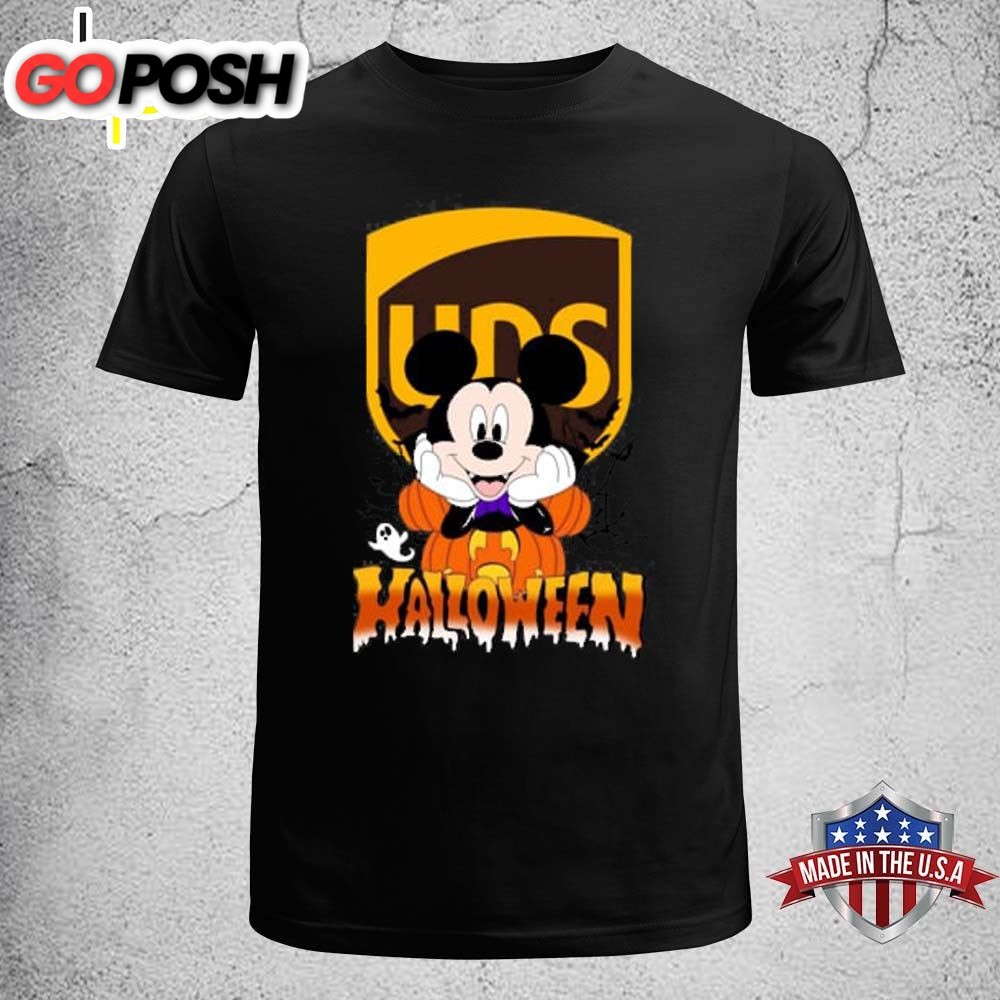 Disney Halloween Logo Disney Mickey Unisex T-shirt