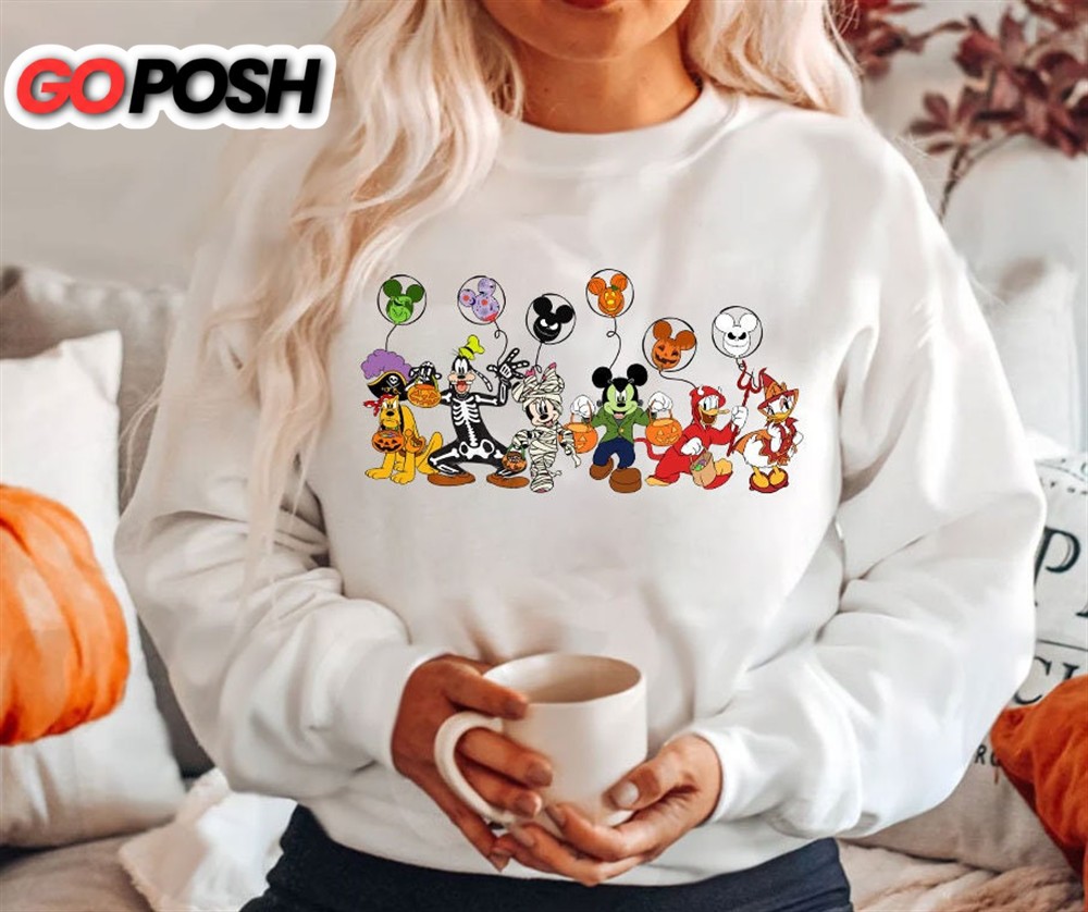 Disney Halloween Matching Mickey Minnie Disneyland Shirt