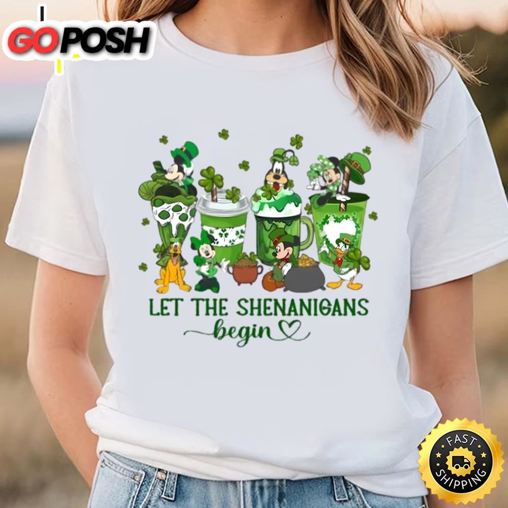 Disney Let The Shenanigans Begin T-shirt, Disney St Patricks Day Shirt