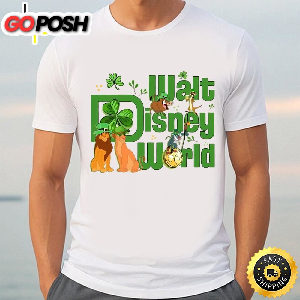 Disney Lion King Walt Disney World St Patricks Day Shirt