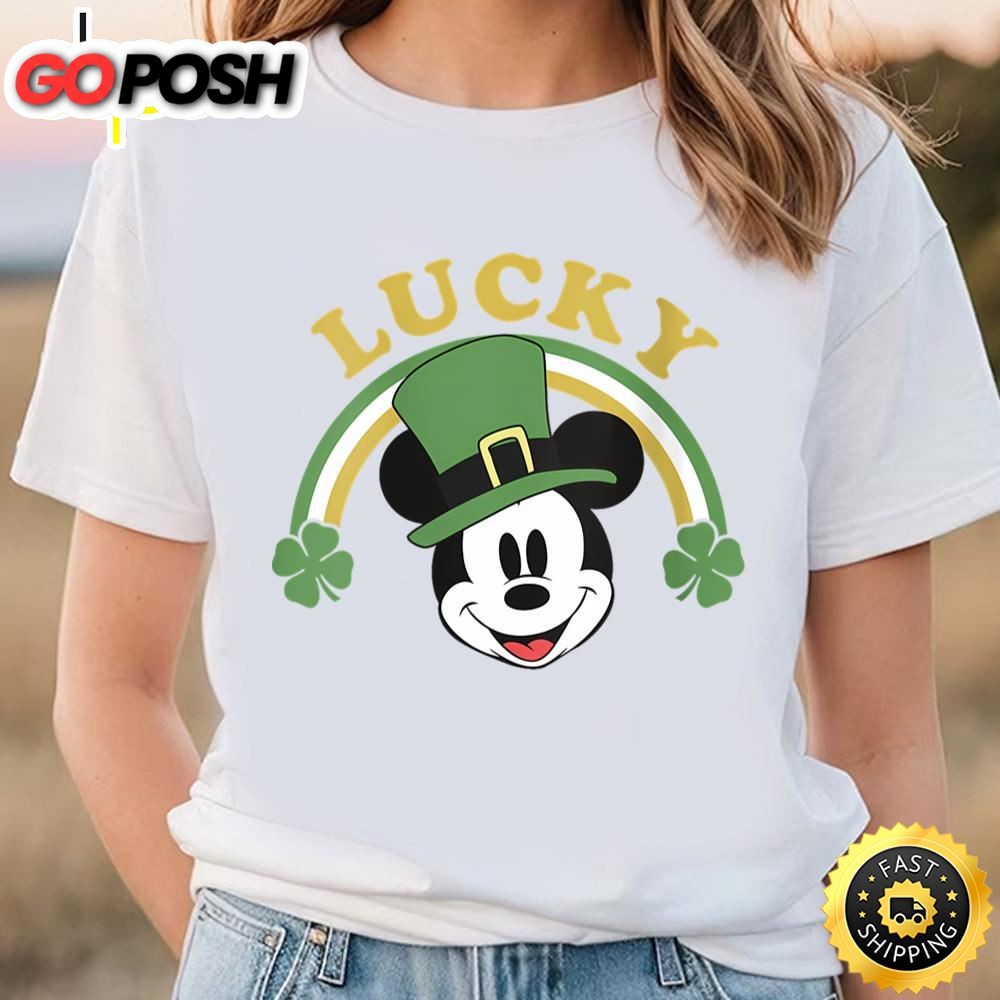 Disney Mickey And Friends St. Patricks Day Lucky Mickey T-Shirt