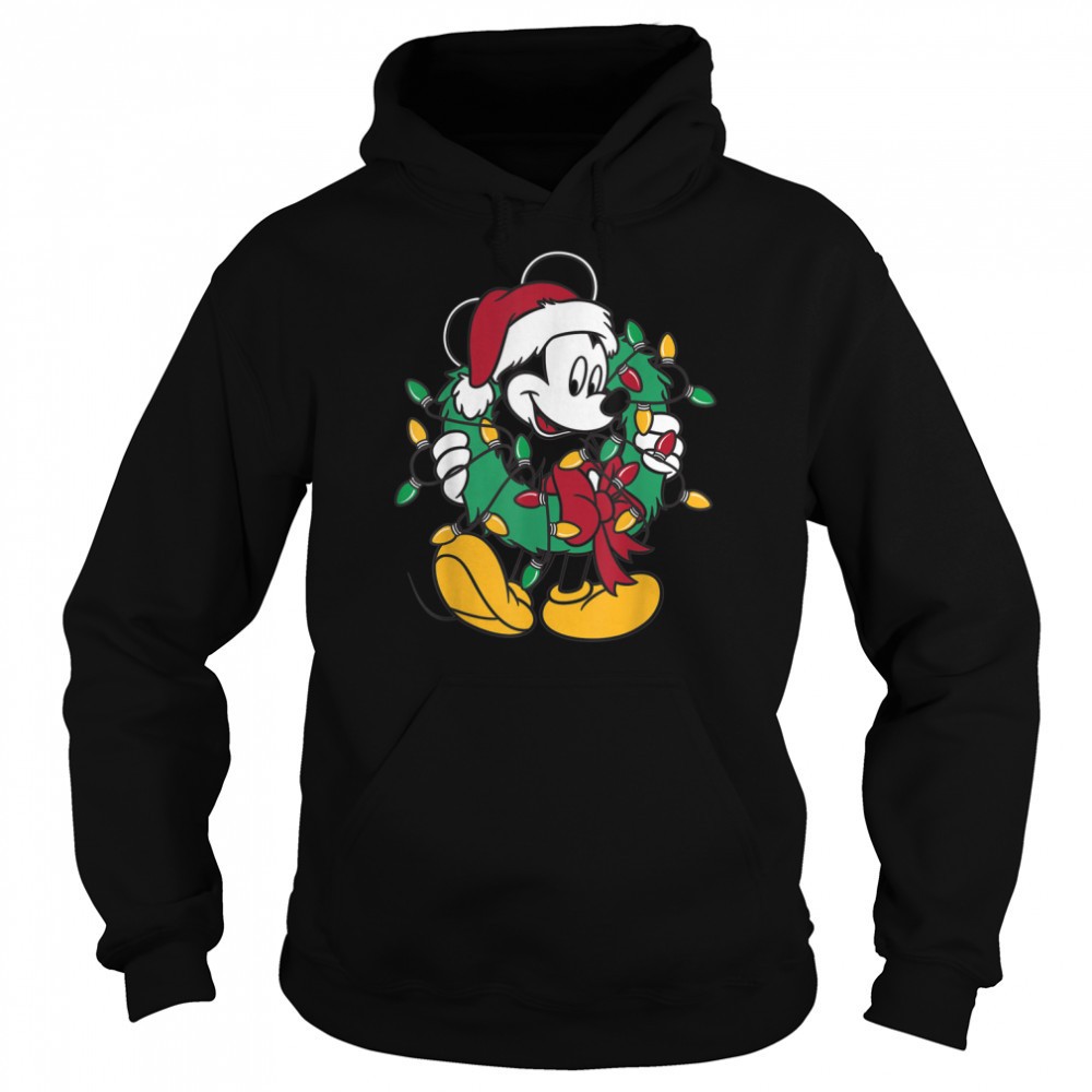 Disney Mickey Mouse Christmas Lights T-Shirt