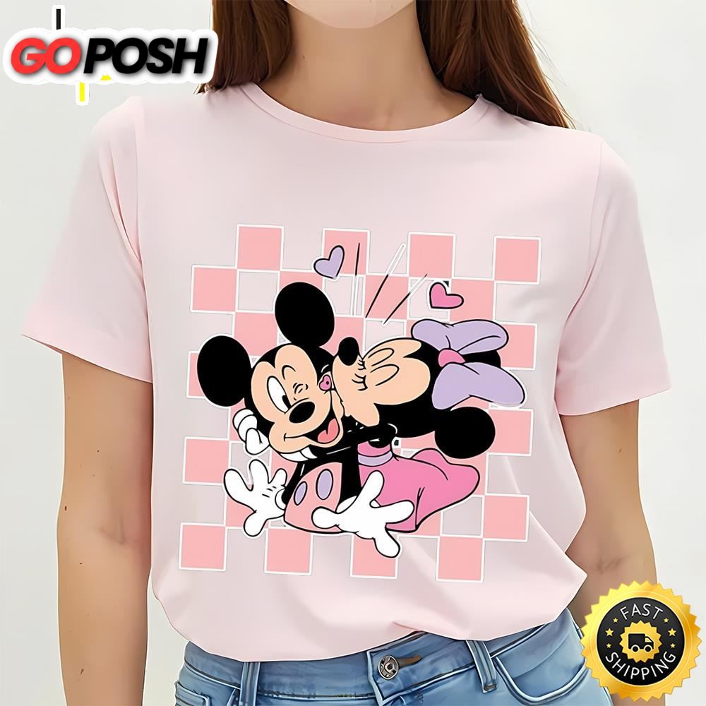 Disney Minnie Mickey Love Valentine Shirt