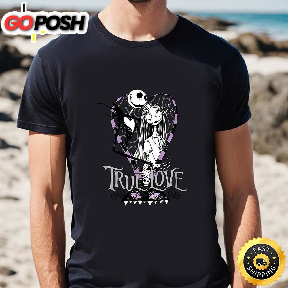Disney Nightmare Before Christmas Valentines True Love T-Shirt