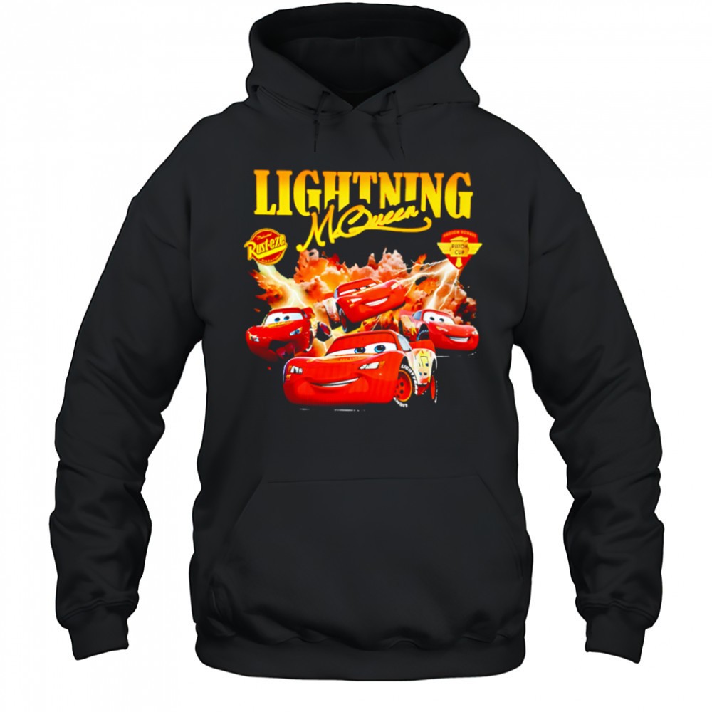 Disney Pixar Cars Lightning McQueen graphic shirt