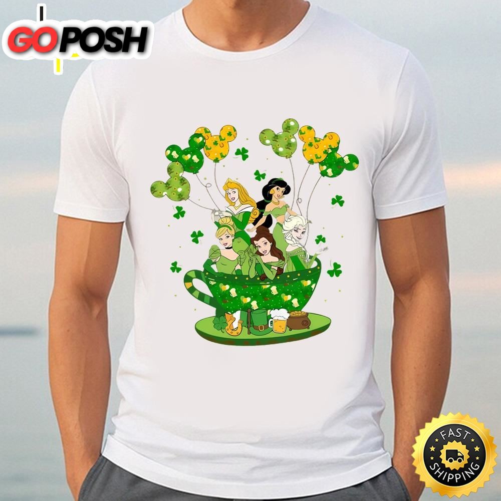Disney Princess St Patricks Day Shirt