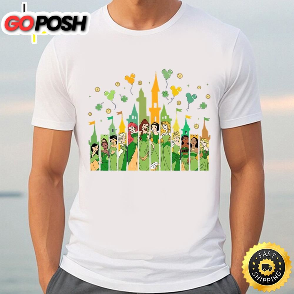 Disney Princess T-Shirt, Disney Shamrock T-Shirt