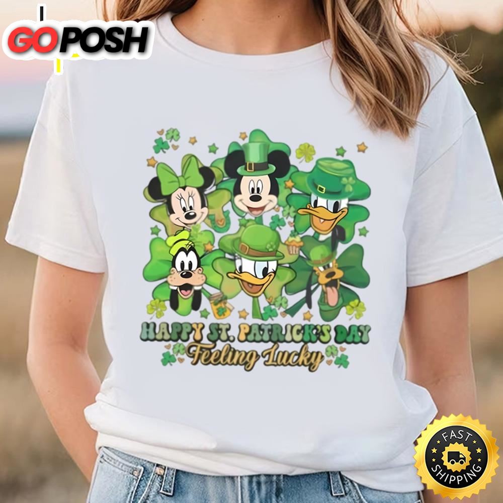 Disney St Patricks Day Shirt, Feeling Luck Saint Patricks Day Shirt