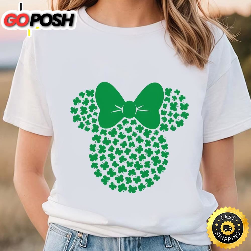 Disney St Patricks Day Shirt, St Patricks Day Minnie Shirt