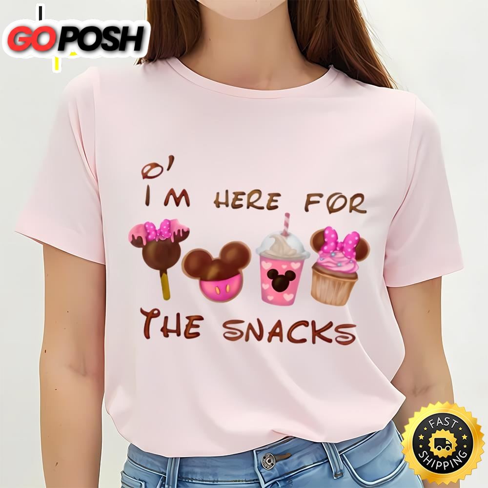 Disney Valentines Day Snacks Shirt