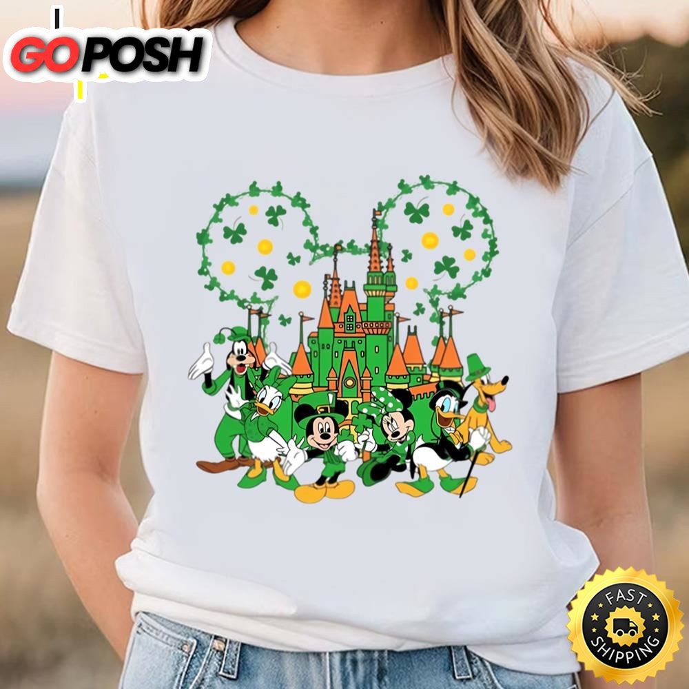 Disneyland St Patricks Day Shamrock Disney T-shirt