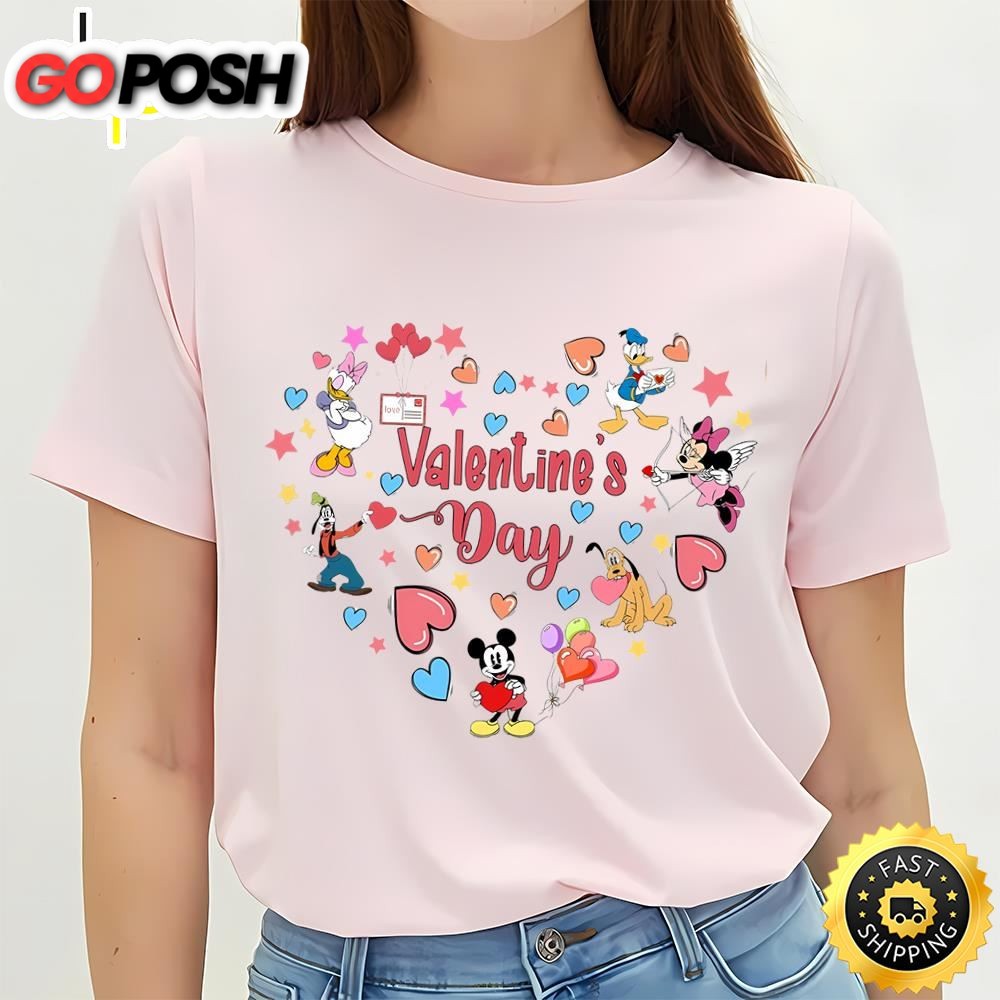 Disneyword Happy Valentine Shirt,Magical Kingdom Valentine Shirt