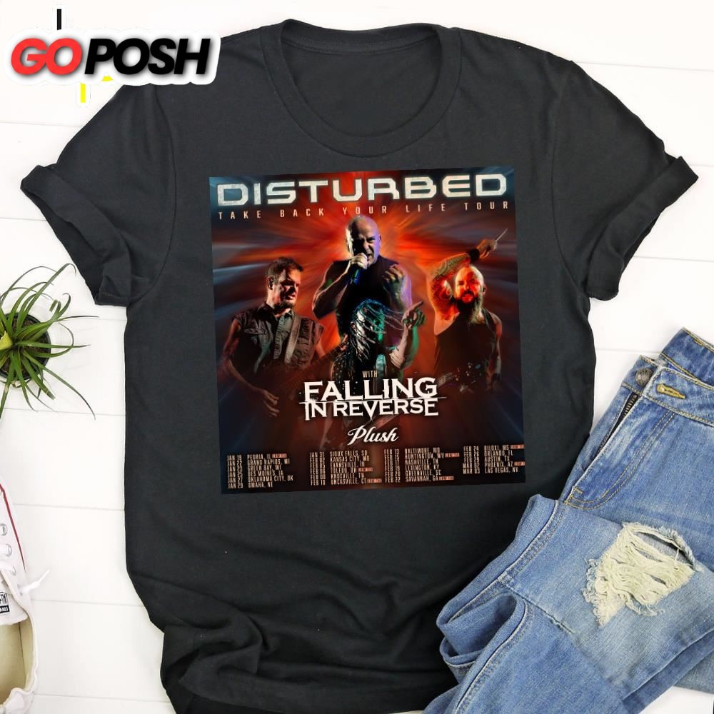 Disturbed Take Back Your Life Tour 2025 Continues Across The Usa Unisex T-Shirt