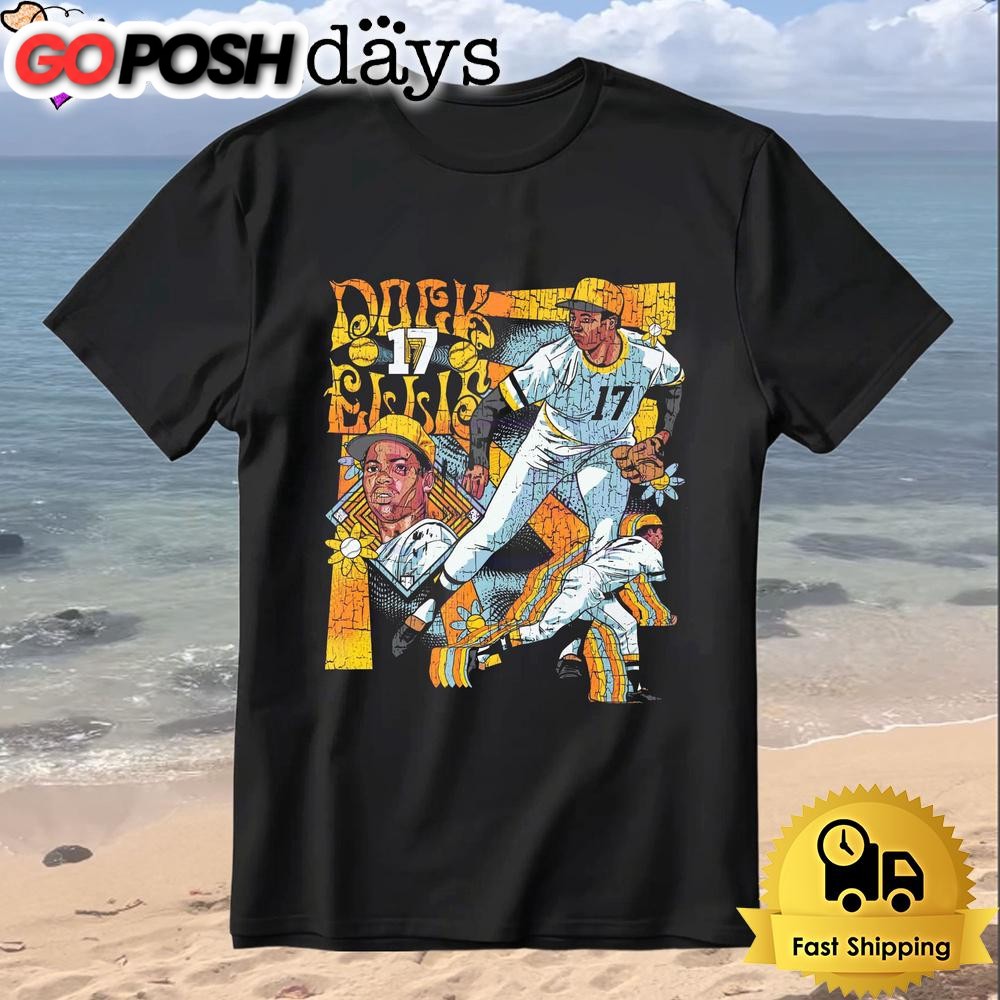 Dock Ellis Pittsburgh Psychedelic Retro Baseball T-Shirt