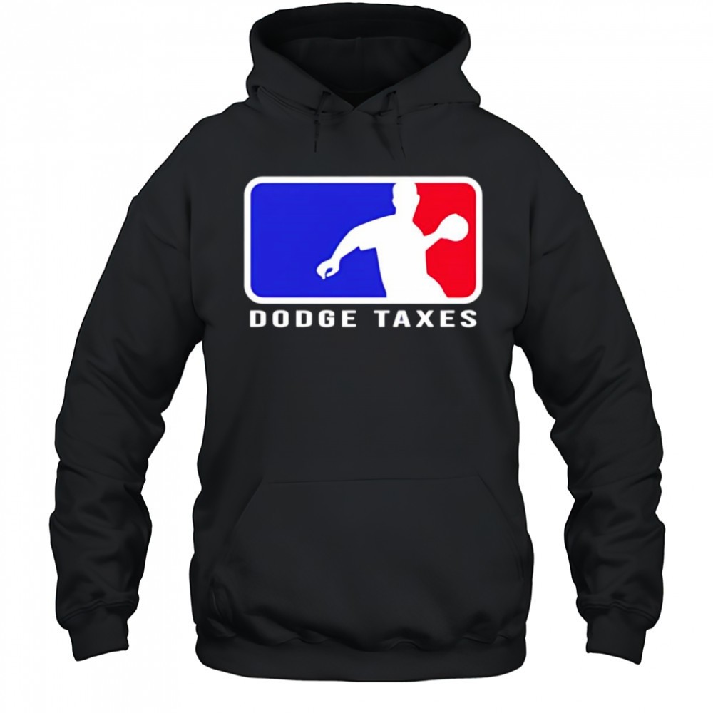 Dodge taxes MLB logo shirt
