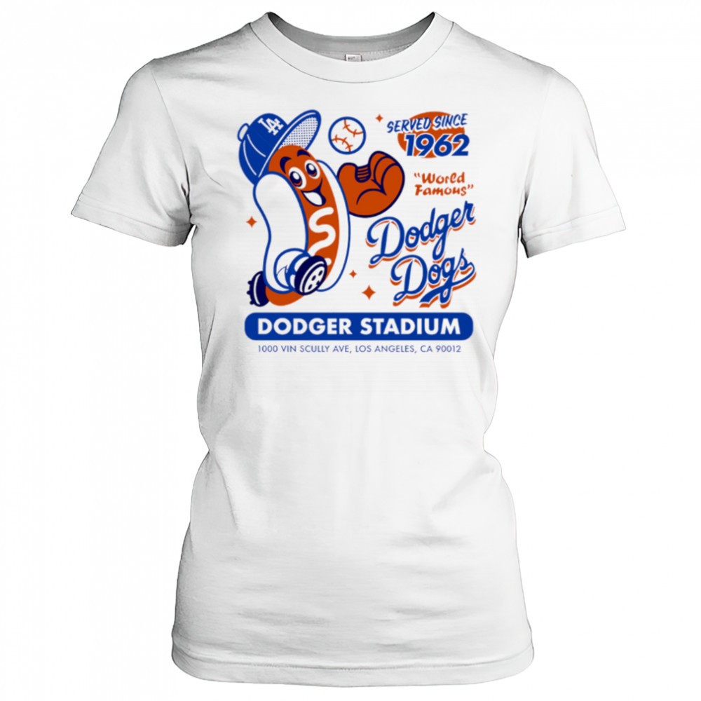 dodger-dogs-world-famous-perfect-for-retro-baseball-shirt-umcnm108 Dodger Dogs world famous Perfect for Retro Baseball shirt