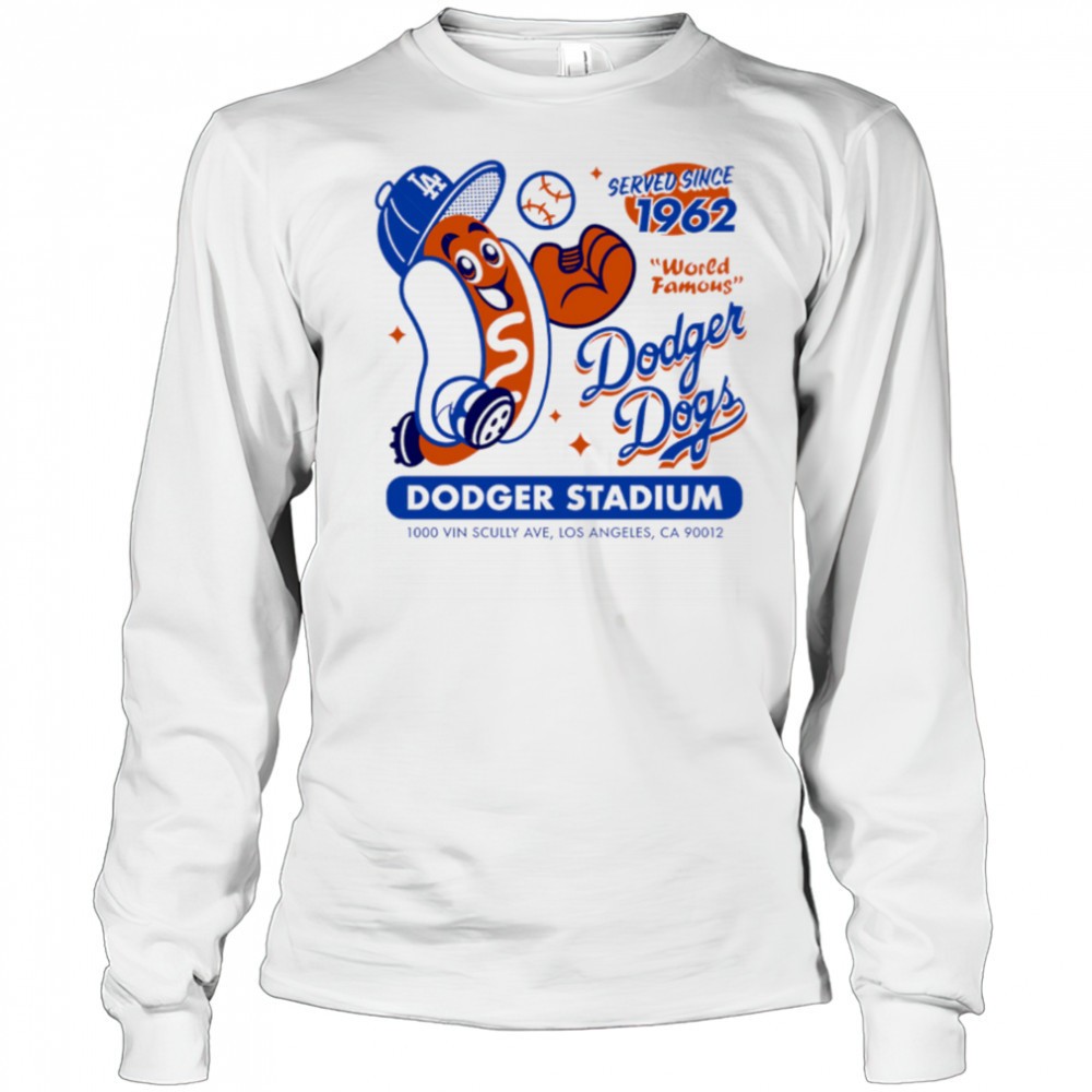 dodger-dogs-world-famous-perfect-for-retro-baseball-shirt-umcnm108 Dodger Dogs world famous Perfect for Retro Baseball shirt