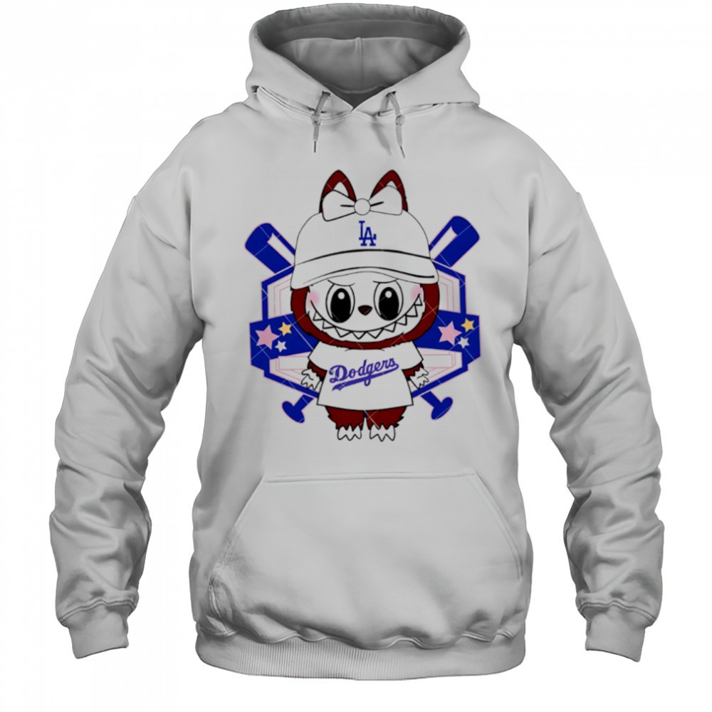 Dodgers Baseball Labubu Mascot Labubu LA Dodgers shirt