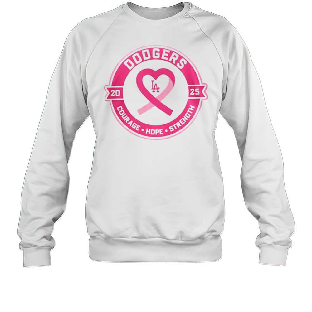Dodgers Breast Cancer Awareness Night 2025 Shirt