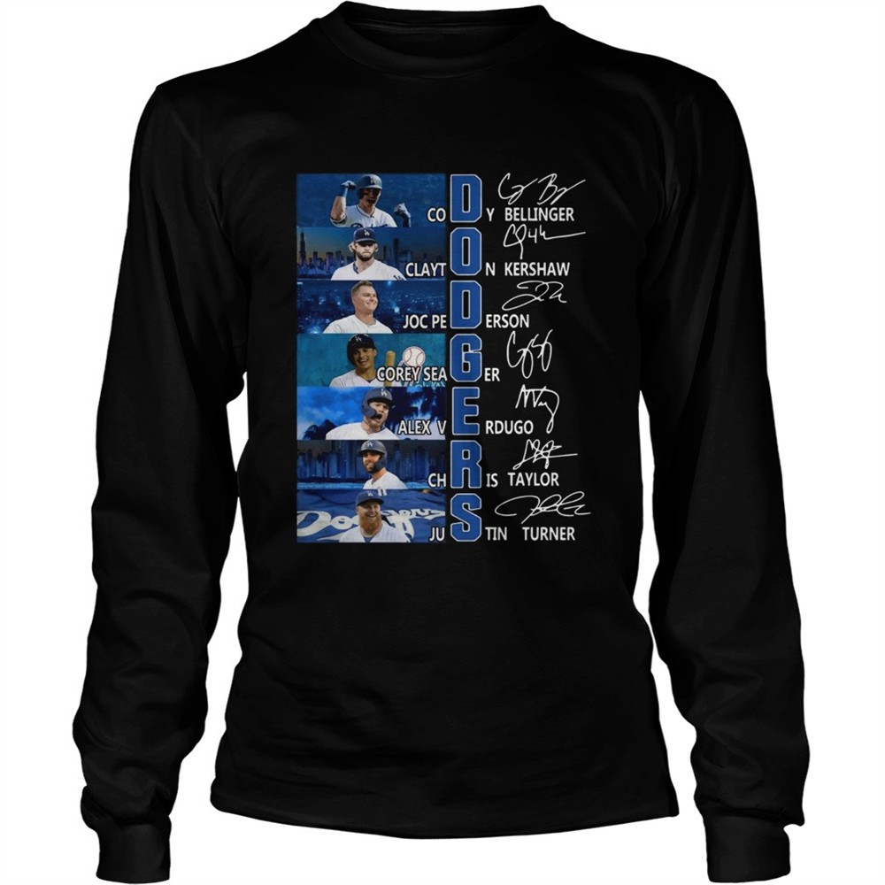 dodgers-cody-bellinger-clayton-kershaw-joc-pederson-signature-shirt-9jh581tc Dodgers Cody Bellinger Clayton Kershaw Joc Pederson signature shirt