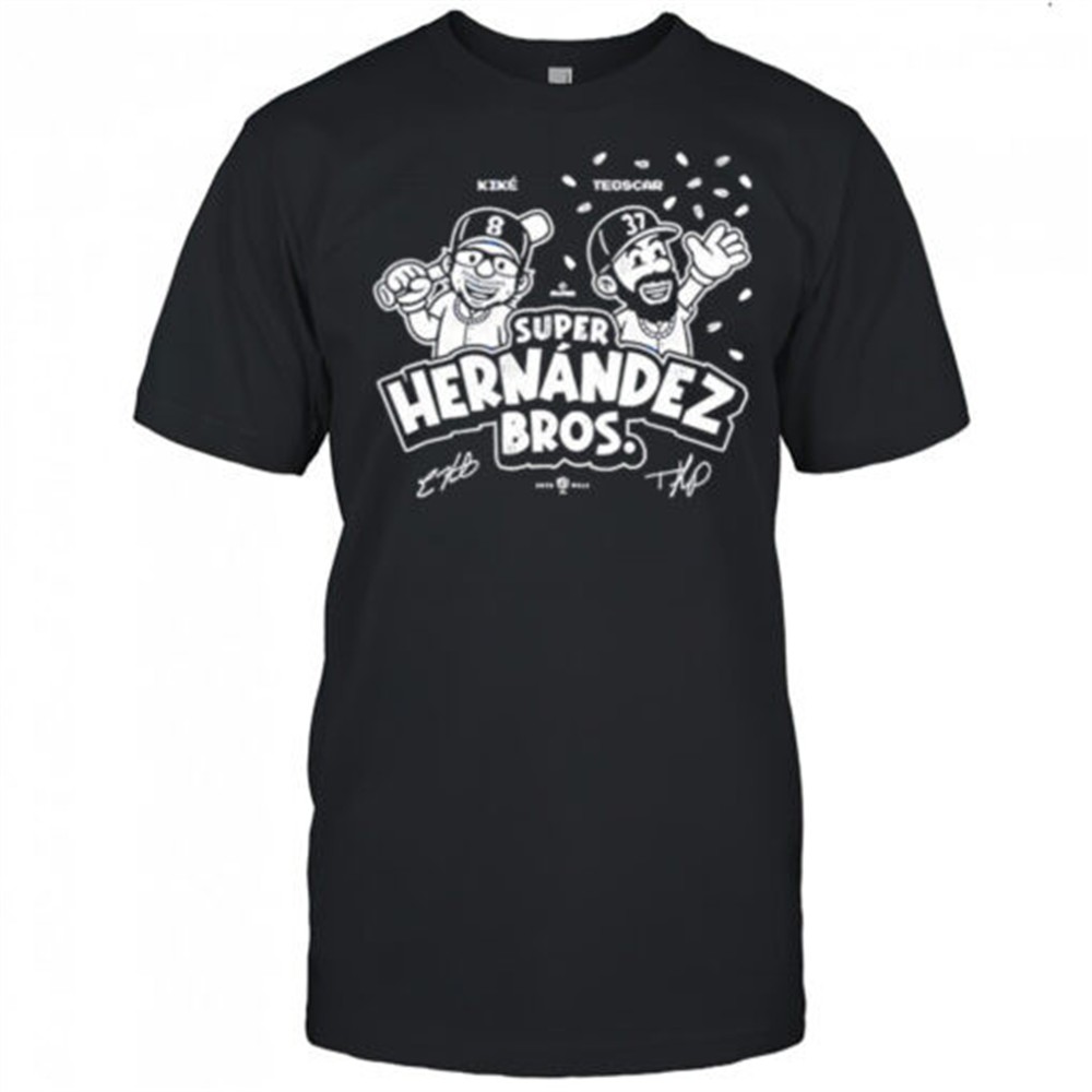 dodgers-super-hernandez-bros-cartoon-signatures-shirt-2pcpjh7q Dodgers Super HernáNdez Bros Cartoon Signatures shirt