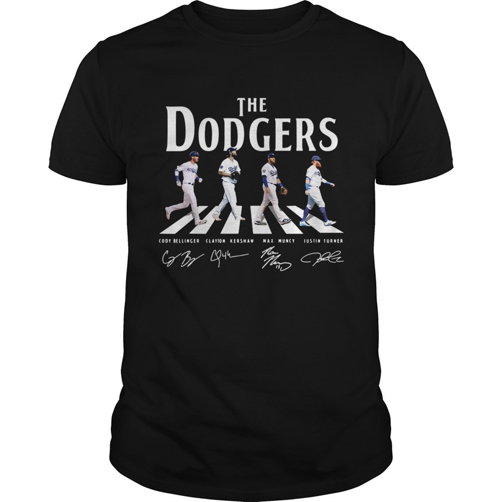 dodgers-the-dodgers-abbey-road-signature-shirt-83etdwgq Dodgers The Dodgers Abbey road signature shirt