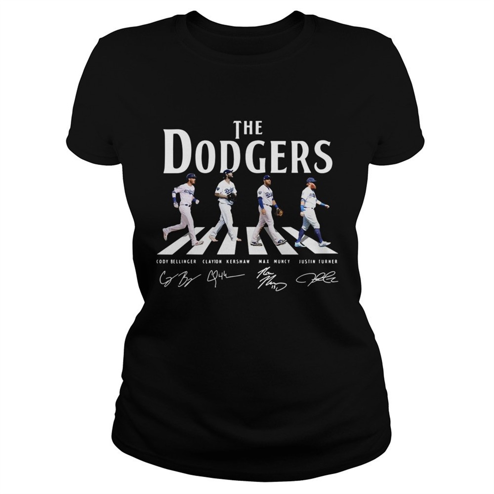 dodgers-the-dodgers-abbey-road-signature-shirt-83etdwgq Dodgers The Dodgers Abbey road signature shirt