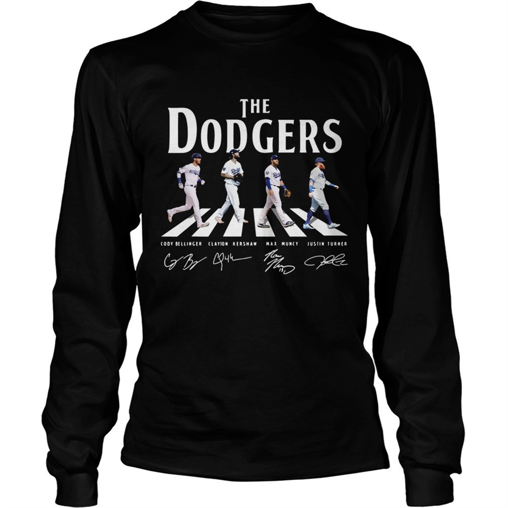 dodgers-the-dodgers-abbey-road-signature-shirt-83etdwgq Dodgers The Dodgers Abbey road signature shirt