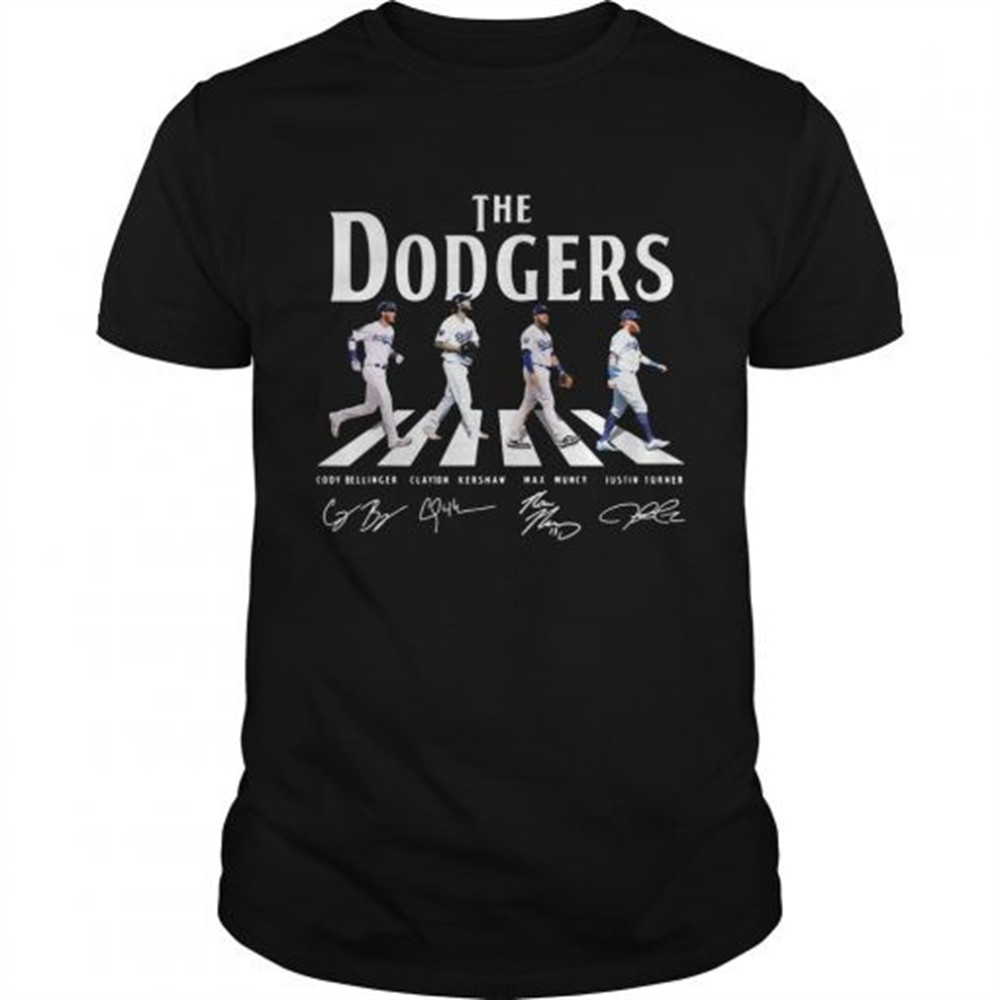 Dodgers The Dodgers Abbey road signature shirt
