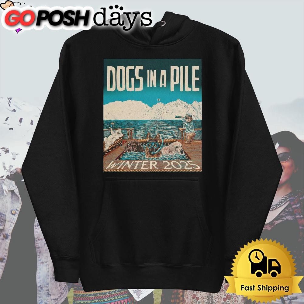 dogs-in-a-pile-tour-winter-2025-t-shirt-ionxxqda Dogs In A Pile Tour Winter 2025 T Shirt