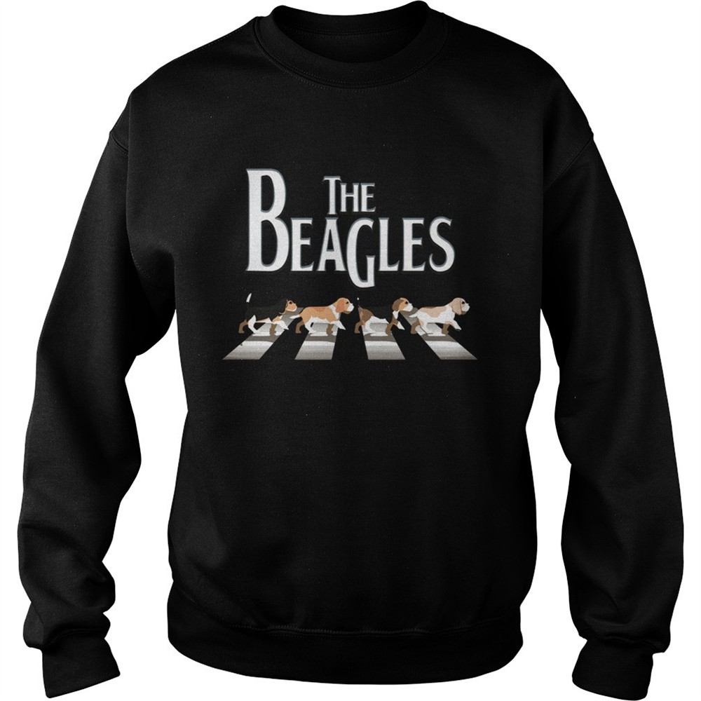 Dogs the beagles abbey road shirt