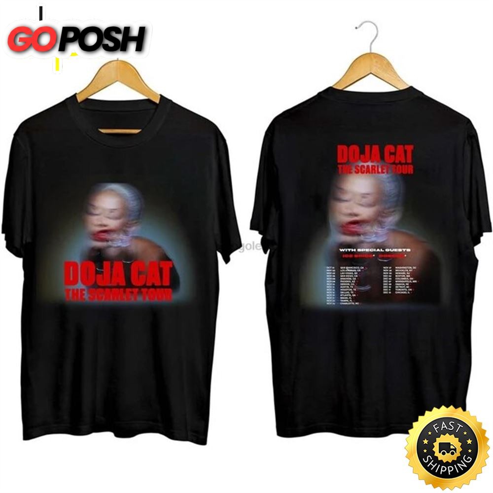 Doja Cat The Scarlet Tour 2023 Shirt Doja Cat 2023 Concert Shirt