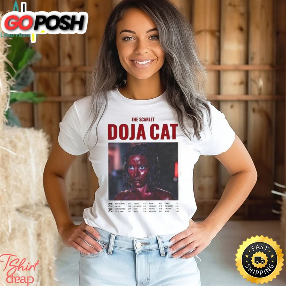 Doja Cat The Scarlet Tour 2025 Merch, Doja Cat Shirt