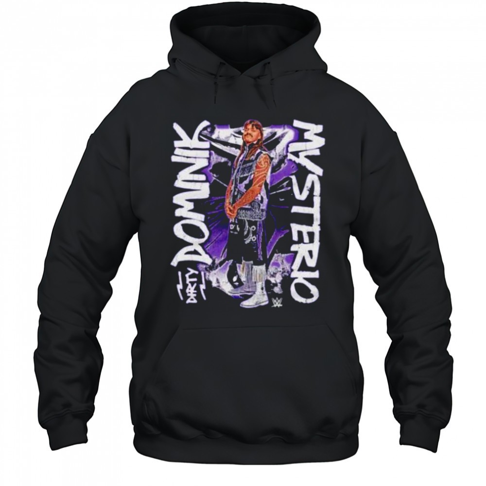 Dominik Mysterio grunge wrestler WWE shirt